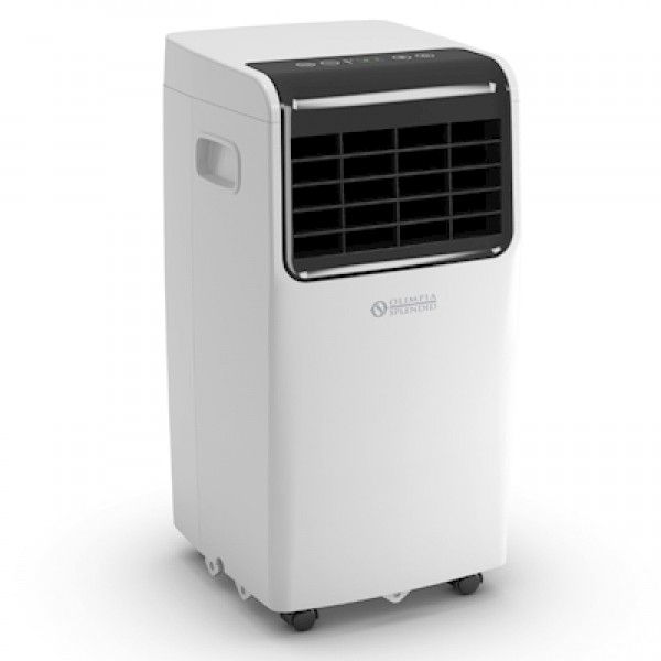 CLIMATIZZATORE / CONDIZIONATORE PORTATILE OLIMPIA SPLENDID 02378 DOLCECLIMA COMPACT 10 MMB 10000 BTU RAFFREDDAMENTO VENTILAZIONE DEUMIDIFICATORE GAS R290 BIANCO CLASSE A