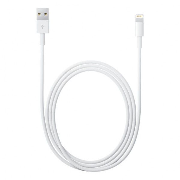 CAVO ORIGINALE APPLE RICARICA / SINCRONIZZAZIONE DA USB A LIGHTNING 1 M MD818ZM/A PER IPHONE IPAD IPOD BIANCO