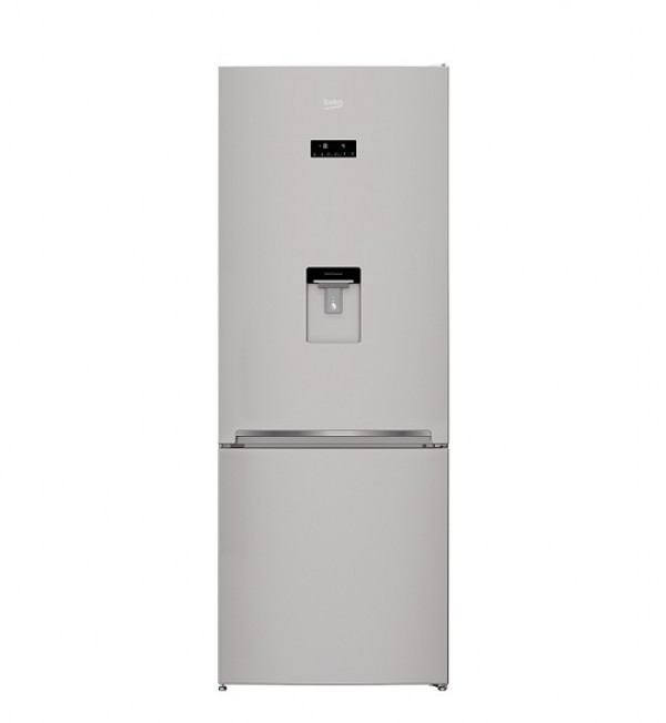 FRIGORIFERO BEKO RCNE560E40DSN COMBINATO 510 L 70 CM DISPENSER TOTAL NO FROST PROSMART INVERTER ARGENTO LIBERA INSTALLAZIONE CLASSE E GARANZIA UFFICIALE