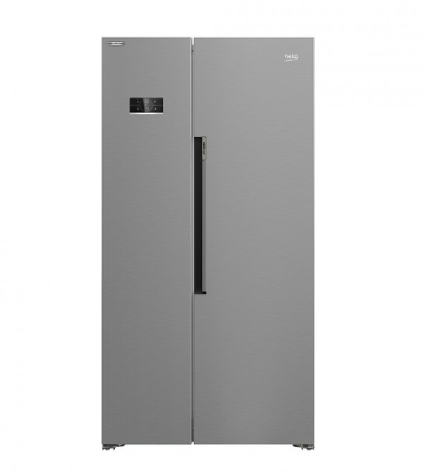 FRIGORIFERO BEKO SIDE BY SIDE GN1603140XBN 91 CM 580 L TOTAL NO FROST PROSMART INVERTER LIBERA INSTALLAZIONE INOX CLASSE E