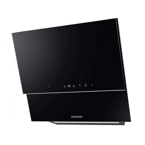 CAPPA PER CUCINA SAMSUNG NK24N9804VB A PARETE 60 CM CONTROLLO TOUCH BLUETOOTH VETRO NERO CLASSE A+